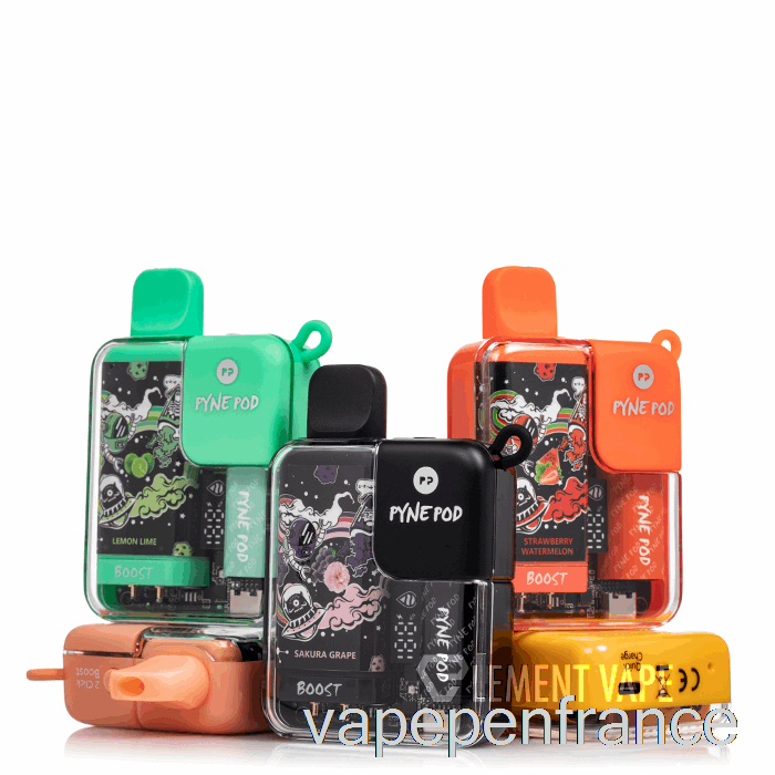 Pynepod 8500 Stylo Vape Jetable Kiwi Fruit De La Passion Goyave